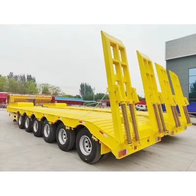 Semi-remolchi idraulici a piattaforma bassa per rimorchio a carico basso Max. carico utile 30-100t