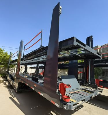 Doppia piattaforma di sollevamento idraulico Auto Veicolo SUV Car Car Carrier Truck Semi-trailer per auto
