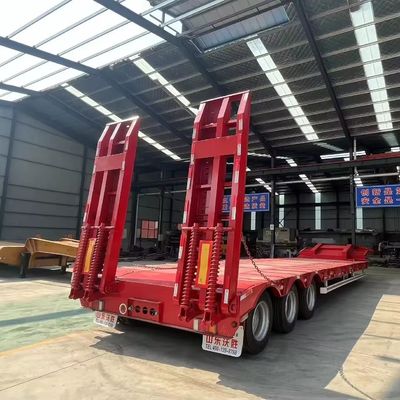 Semi-remolchi idraulici a piattaforma bassa per rimorchio a carico basso Max. carico utile 30-100t