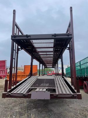 Doppia piattaforma di sollevamento idraulico Auto Veicolo SUV Car Car Carrier Truck Semi-trailer per auto