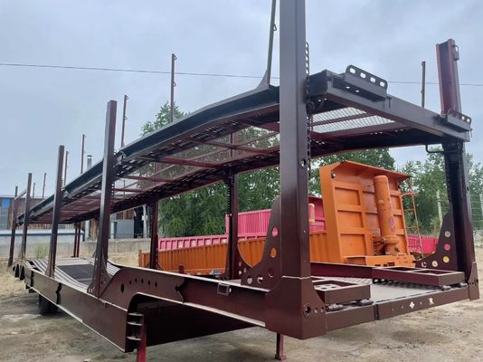 Doppia piattaforma di sollevamento idraulico Auto Veicolo SUV Car Car Carrier Truck Semi-trailer per auto