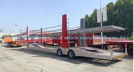 Doppia piattaforma di sollevamento idraulico Auto Veicolo SUV Car Car Carrier Truck Semi-trailer per auto