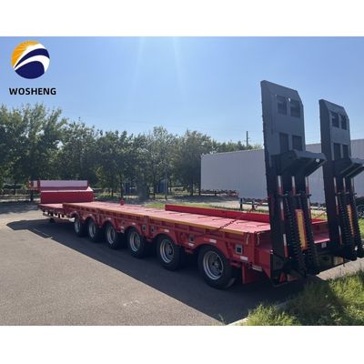30-120 tonnellate Semi-remolchi per autoveicoli pesanti 13-18m x 2,5-3m x 3,3m