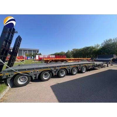 30-150 tonnellate rimorchio per camion semirimorchio a letto basso semirimorchio lowboy per attrezzature pesanti