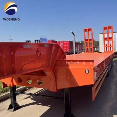 30-150 tonnellate rimorchio per camion semirimorchio a letto basso semirimorchio lowboy per attrezzature pesanti