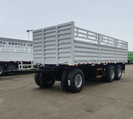 3 Assi di trazione di attrezzatura Dolly Full Truck Trailer con recinzione di palo richiesta del cliente