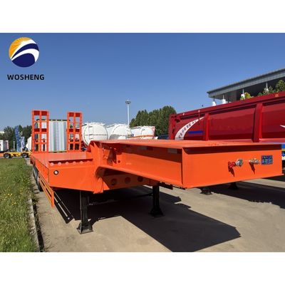 30-150 tonnellate rimorchio per camion semirimorchio a letto basso semirimorchio lowboy per attrezzature pesanti