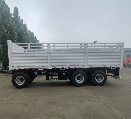 3 Assi di trazione di attrezzatura Dolly Full Truck Trailer con recinzione di palo richiesta del cliente