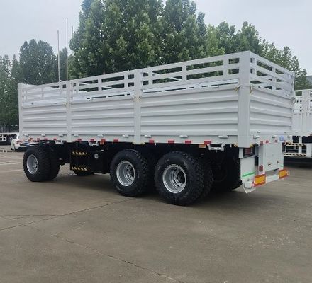 3 Assi di trazione di attrezzatura Dolly Full Truck Trailer con recinzione di palo richiesta del cliente