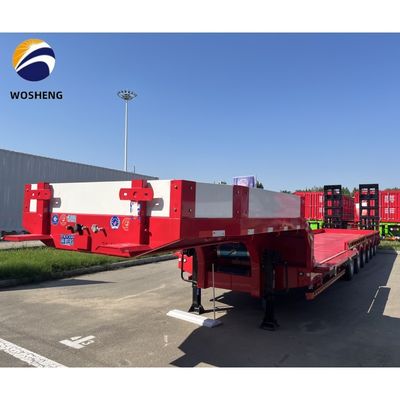 30-150 tonnellate rimorchio per camion semirimorchio a letto basso semirimorchio lowboy per attrezzature pesanti