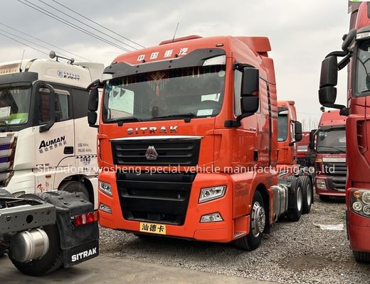 SINOTRUK Used SITRAK G7 480hp AMT cambio 6x4 tipo freno a disco 10 ruote Camione testa trattore rimorchio