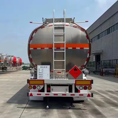 45000 litri di alluminio legato acciaio inossidabile serbatoio del carburante semirimorchio con 2/3 assi