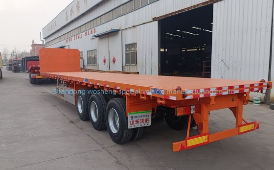 Sistema di frenatura a doppia linea 3 assi 4 assi rimorchio piatto per rimorchi di camion pesanti