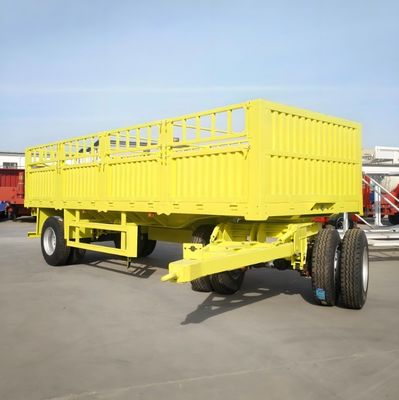 Camion a rimorchio completo con recinzione di grano