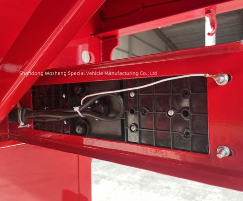 Camion a rimorchio completo con recinzione di grano