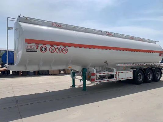 Acciaio inossidabile 3 assi Camion petrolifero semirimorchi Cisterna da 4000 a 45000 litri