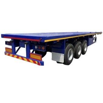 Semi-remorchi a piatta tela con una capacità di 20-80 tonnellate in 2/3/4 assi di 14M per rimorchi da 40 piedi