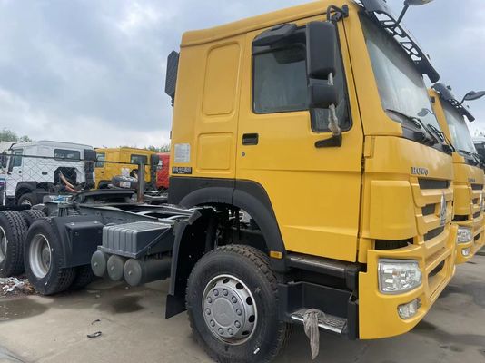 Usato a sinistra 6x4 Capo del camion 350-450 CV Camion-trattore con capacità 31-40 T