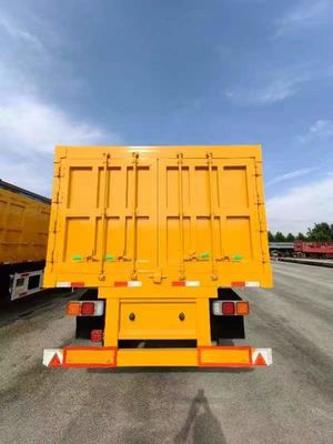 WOSHENG 2 assi Trasporto merci Full trailer con barra di trascinamento e richiesta del cliente