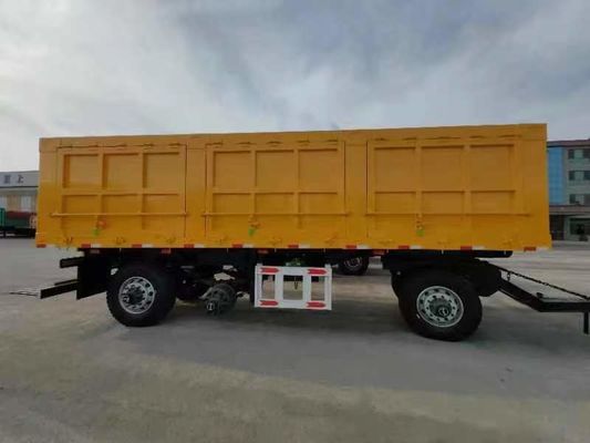500 mm Q345 Bar di tiro in acciaio al carbonio Parete laterale Full Trailer per 40-100 tonnellate di capacità di carico