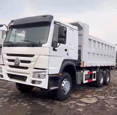 Guida a sinistra Usato 336HP HOWO Dump Truck per il trasporto in ottime condizioni
