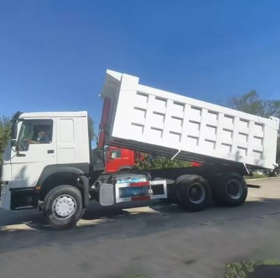 Guida a sinistra Usato 336HP HOWO Dump Truck per il trasporto in ottime condizioni