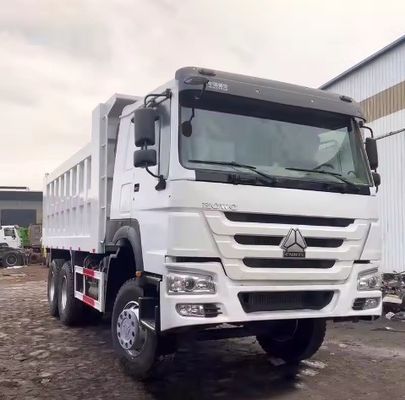 Guida a sinistra Usato 336HP HOWO Dump Truck per il trasporto in ottime condizioni