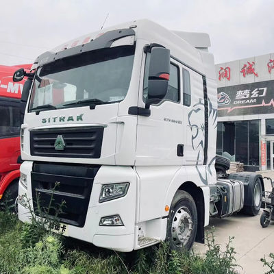 Sitrak G7W 4x2 6x4 Euro6 Diesel Tractor Truck con sospensione pneumatica e cambio manuale