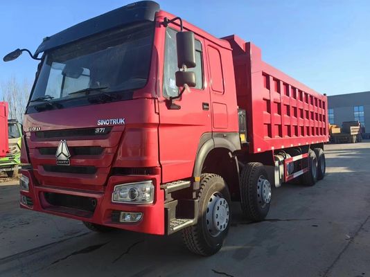 Sinotruck Howo 3/4 assi 6x4 4x2 8X4 371HP 375HP camion idraulico a cilindro ribaltatore