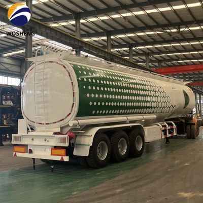 Carico massimo 60 tonnellate 3 assi 42 45 50 CBM Polvere di trasporto di cemento a sfera Cisterna semirimorchio
