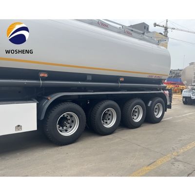 Carico massimo 60 tonnellate 3 assi 42 45 50 CBM Polvere di trasporto di cemento a sfera Cisterna semirimorchio