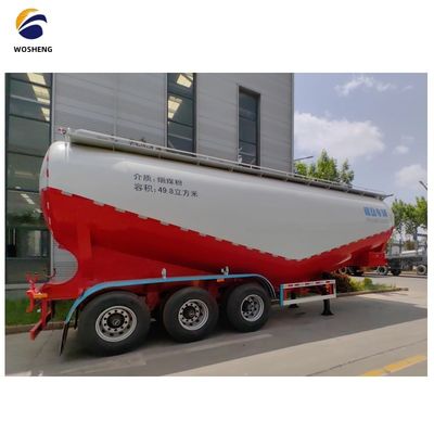3 assi 45 50 60 cm3 Fly Ash Silo Cement Tanker Trailer con pressione di lavoro di 2,5 bar