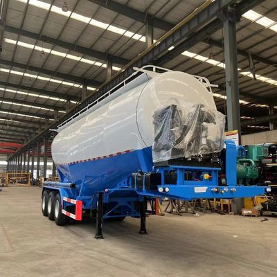 3 assi 45-60cbm Cement Tanker Semi rimorchio con motore diesel Deutz/Huafeng/Weichai