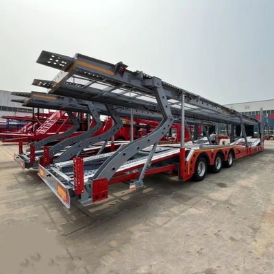 8.25x22.5 Cerchiera in acciaio a doppio piano Carrier Semi trailer per veicoli personalizzati