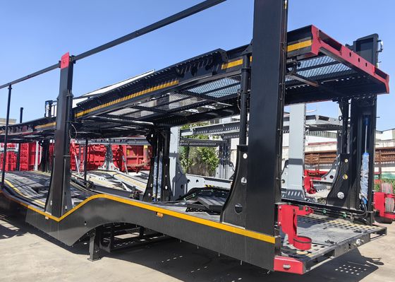 8.25x22.5 Cerchiera in acciaio a doppio piano Carrier Semi trailer per veicoli personalizzati