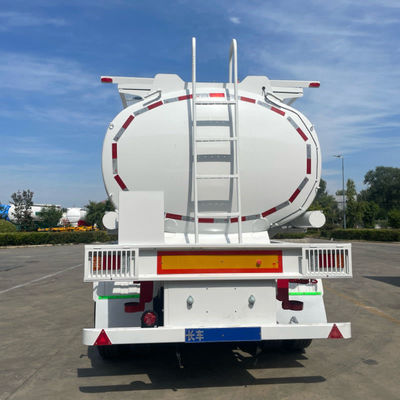 3 assi Stabile Acciaio al carbonio Leggio di alluminio Acciaio inossidabile Cisterna semirimorchio con Nizza