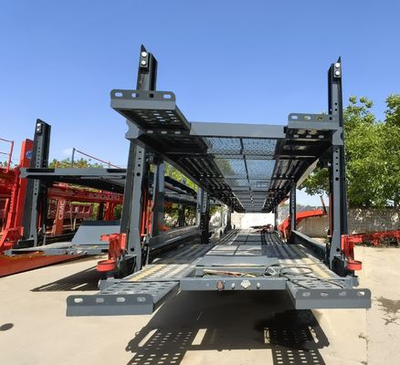 WS Shandong 8 Car Carrier Trailer Customized Cargo Trailer con carrello di atterraggio opzionale