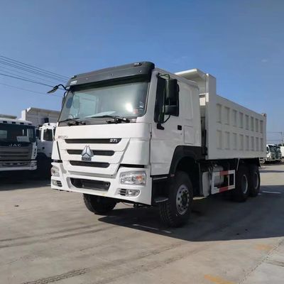 10-15T Peso totale del veicolo Sinotruk Haowo Dump Truck di seconda mano 375 cavalli
