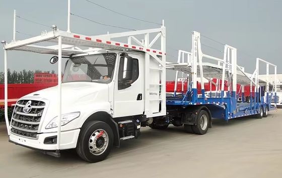 Carrier semi-rimorchio a 2 assi personalizzabile per il trasporto di 6-8 unità di veicoli