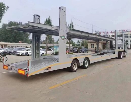 2 assi rimorchio per autotrasporti a doppio ponte semirimorchio per autotrasporti con sistema di frenatura ABS