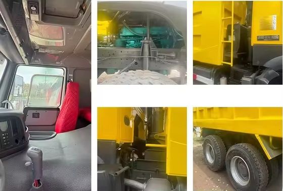 Usato HOWO 371 cavalli 6X4/8X4 Dump truck per l'estrazione senza controllo di velocità