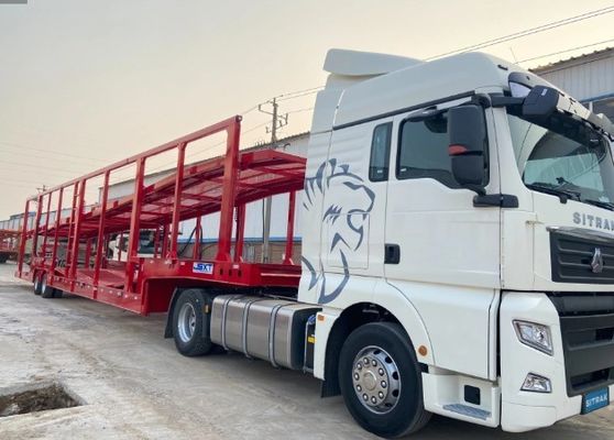 2 assi di sospensione meccanica forzata Carrier Truck Trailer per la richiesta del cliente