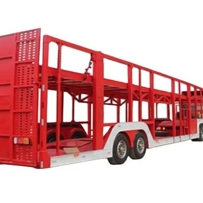 Camion rimorchio diretto OTTC 2 assi Camion trasportatore semirimorchio per il trasporto di automobili