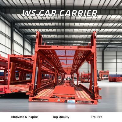 Camion rimorchio diretto OTTC 2 assi Camion trasportatore semirimorchio per il trasporto di automobili