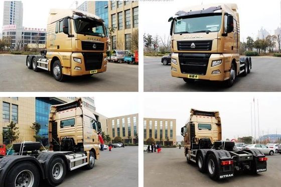 Testa di rimorchio di Sitrak usata 6x4/4x2 Testa di trattore con sterzo sinistro in buone condizioni