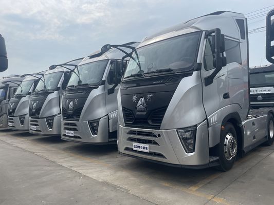570hp Sinotruk Huanghe X7 4X2 Euro 6 Air Suspension Trasmissione automatica