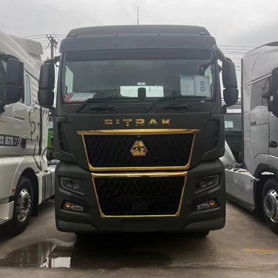 Usato Sinotruk Sitrak C9H 6X4 540 HP Man a mano destra Euro6 Automatic Tractor Trailer