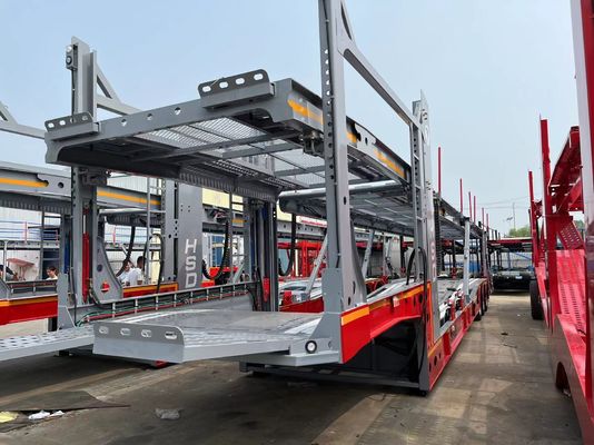 13/16 tonnellate Fuwa/BPW Assi Trasportatore semi-remolchio per il trasporto di auto e container