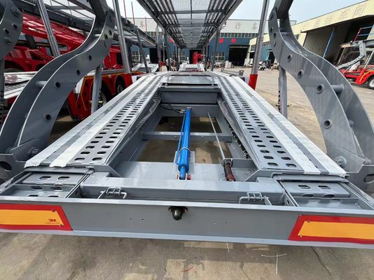 13/16 tonnellate Fuwa/BPW Assi Trasportatore semi-remolchio per il trasporto di auto e container