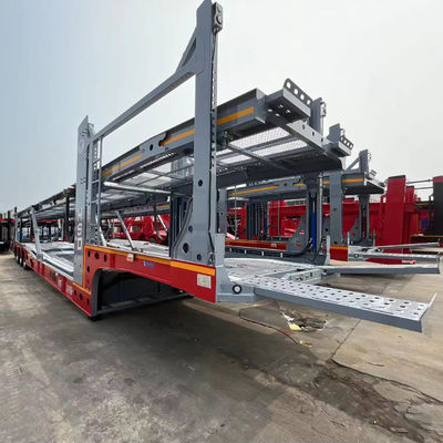 Trasporto auto efficientemente con 2/3 Assi 6-10 unità Auto Carrier rimorchio da direttamente
